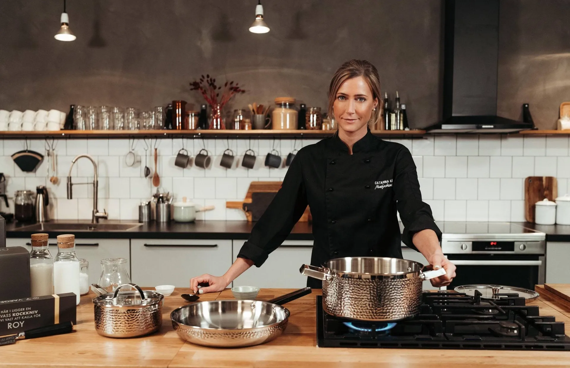 Kroma Teddy Pixel cookware set, Stainless steel, 3 pieces Vargen & Thor