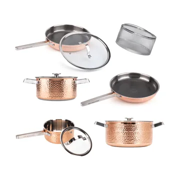 Mjölner cookware set - Cups, XL, 10 pieces - Vargen & Thor