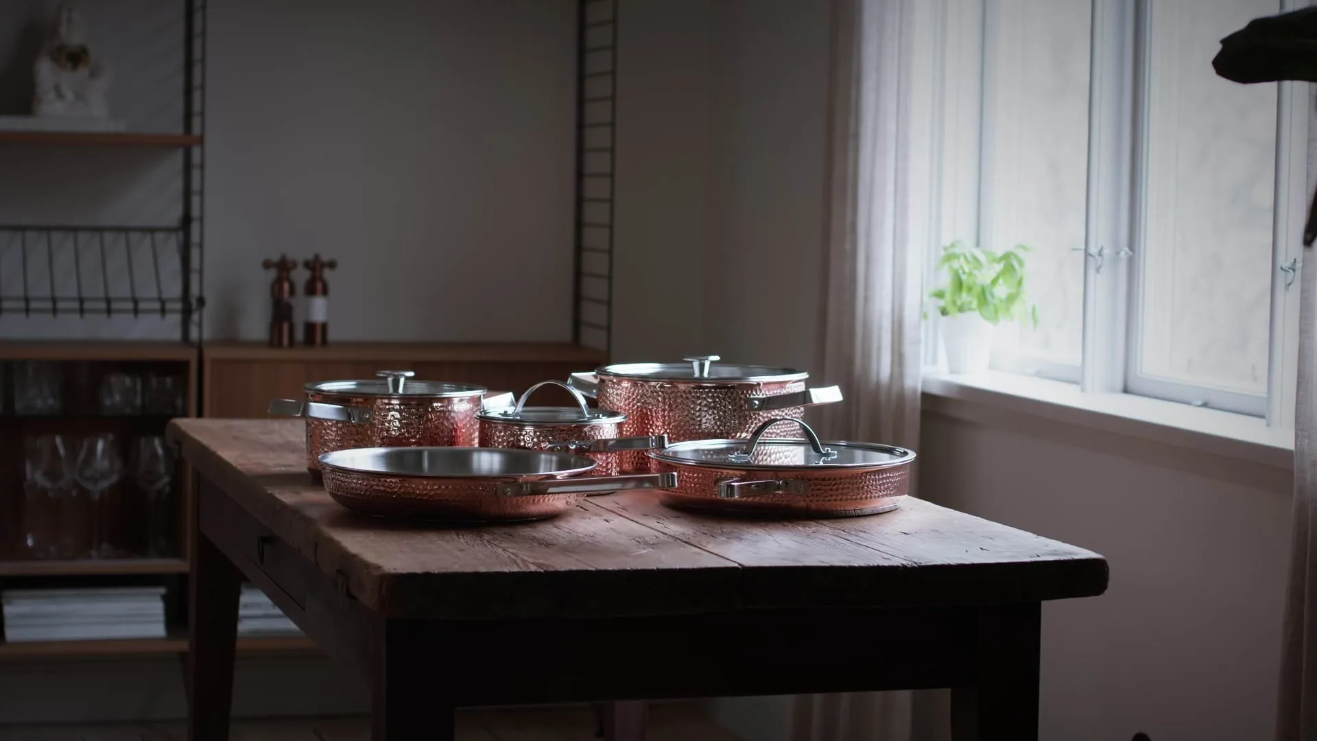 Mjölner cookware set, Cups, XL, 10 pieces Vargen & Thor