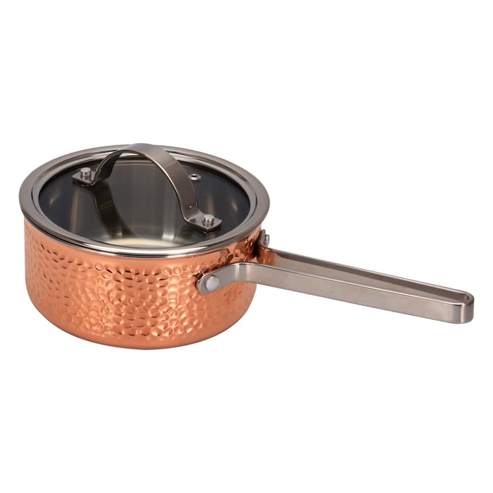 Mjölner hammered copper saucepan with lid, Vera. 1.6 L Vargen & Thor