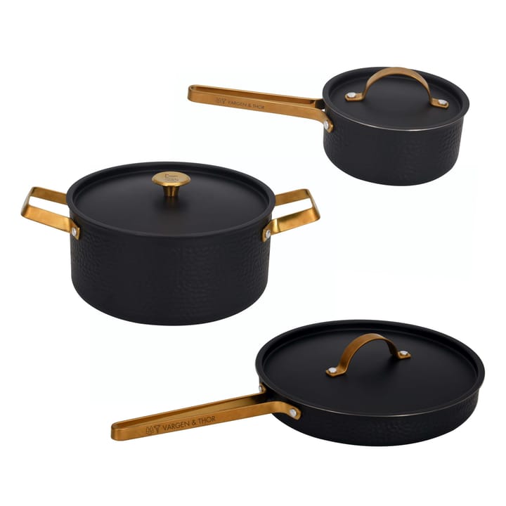 Vargen & Thor Arvet pot set, 3 pieces Vargen & Thor