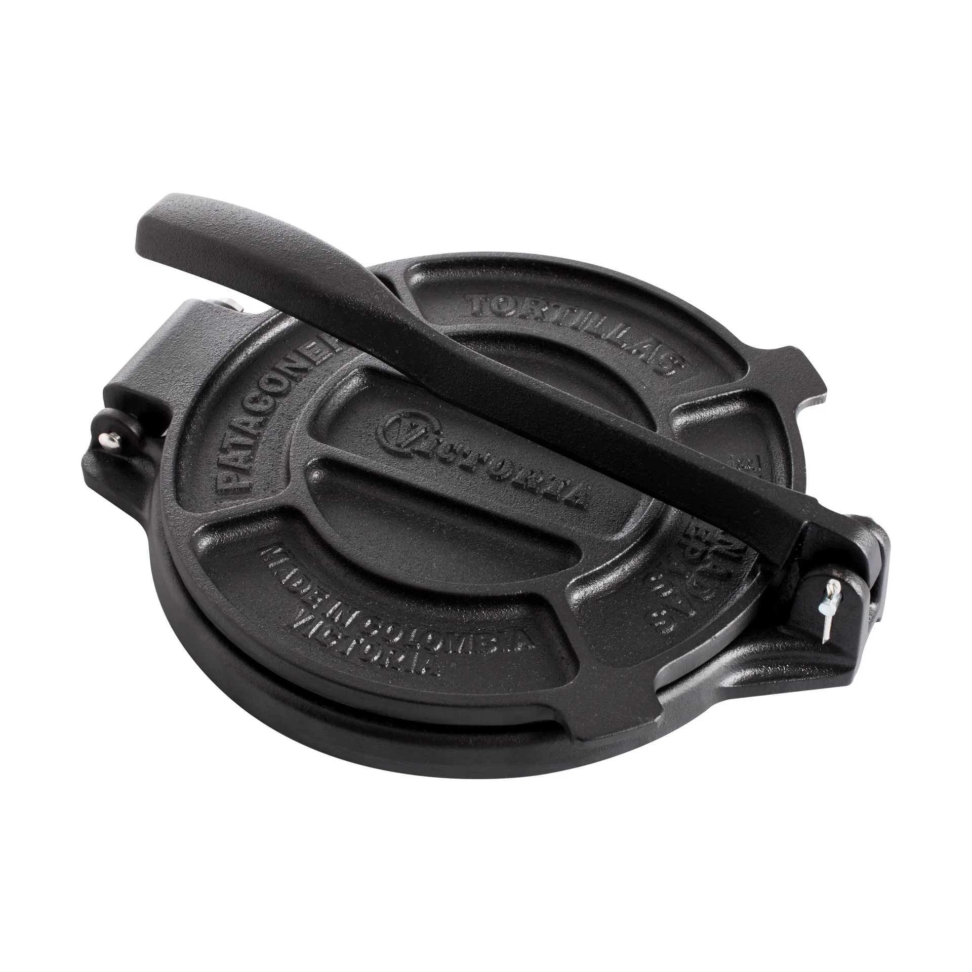 Cast iron tortilla press 20 cm, Black Victoria