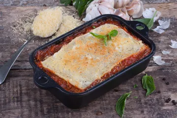 Oven dish cast iron enameled 12x18 cm - Black - Victoria