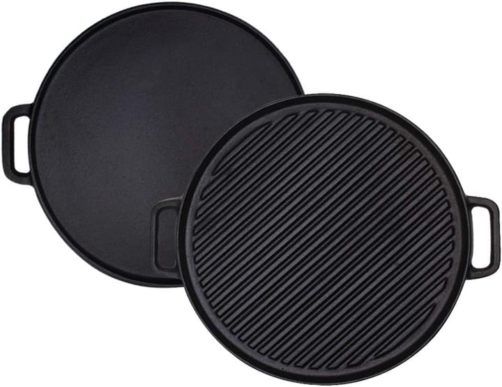 Reversible grill plate Ø32 cm, Black Victoria