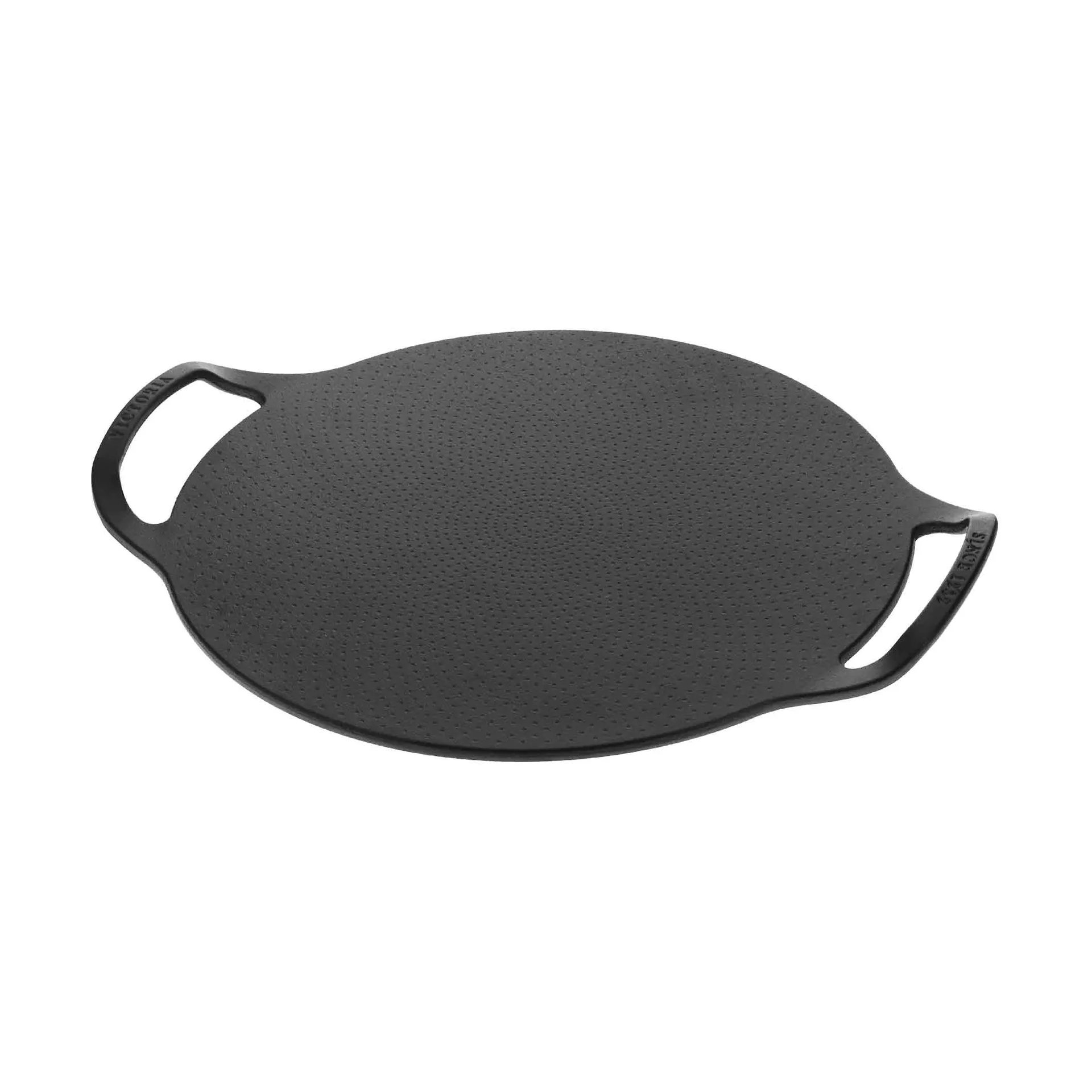 Victora pizza pan cast iron, two handles, enameled, Ø38 cm Victoria