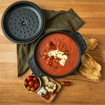 Victoria cast iron casserole, enamelled - 1.9 l - Victoria