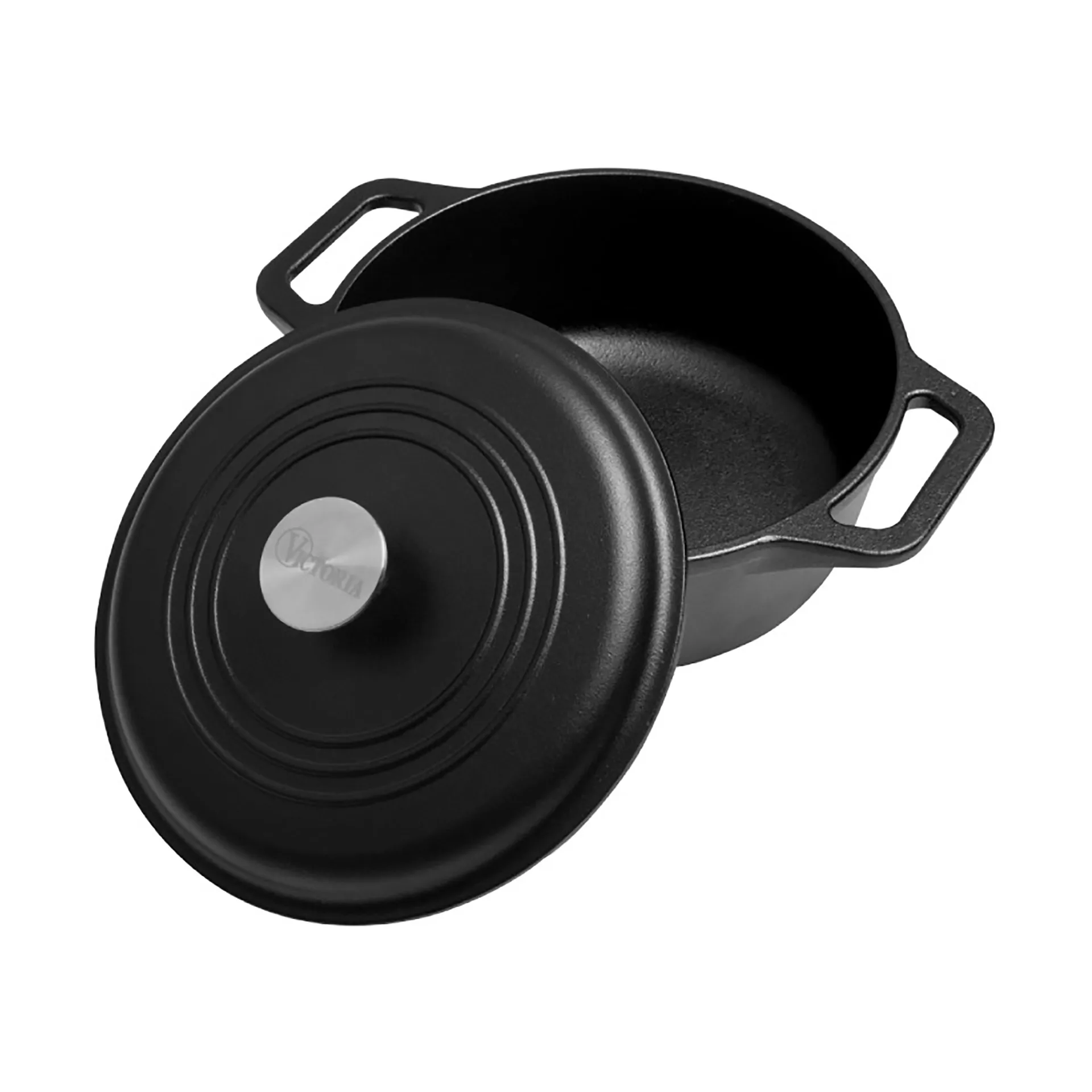 Victoria cast iron casserole, enamelled, 3.8 l Victoria