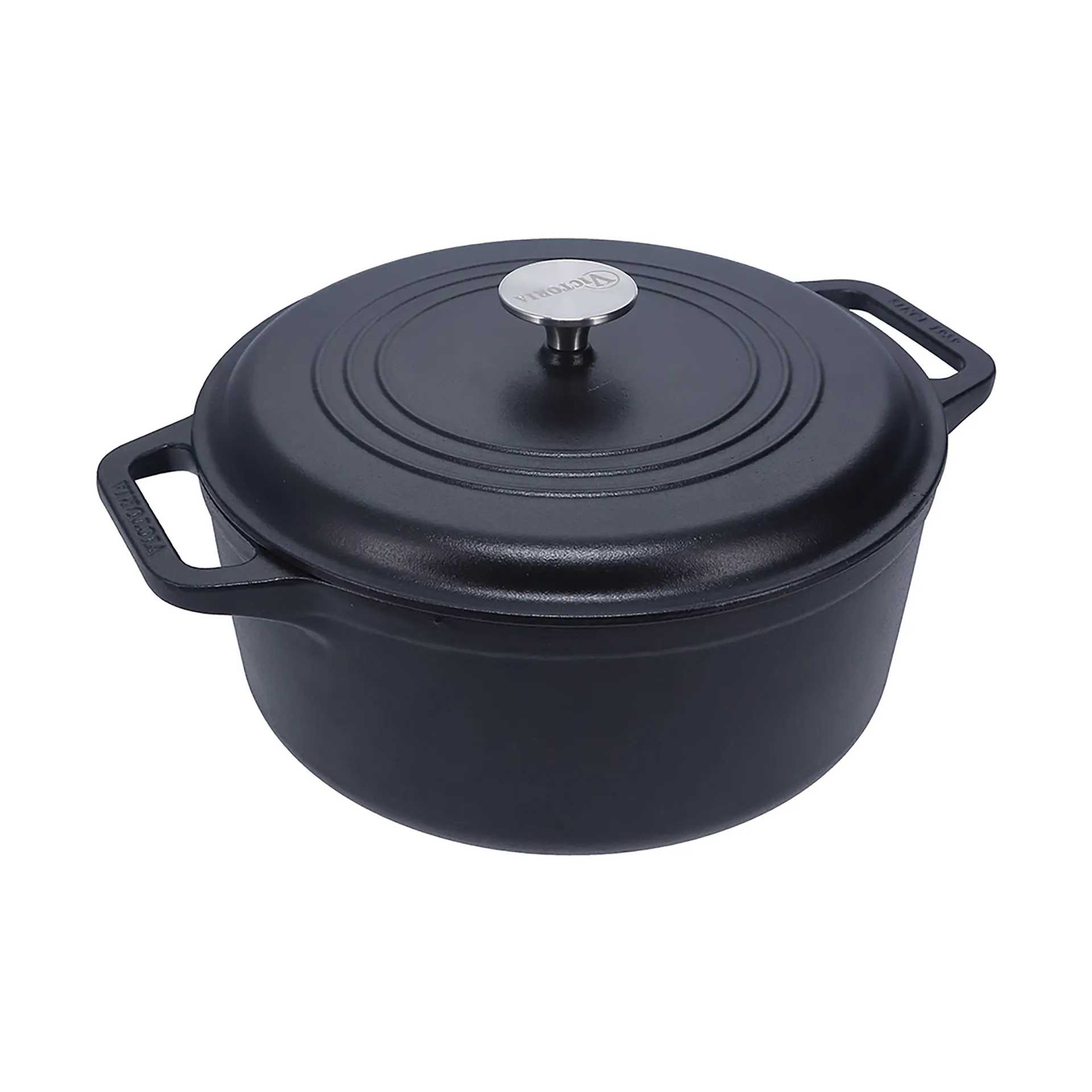Victoria cast iron casserole, enamelled, 5.7 l Victoria