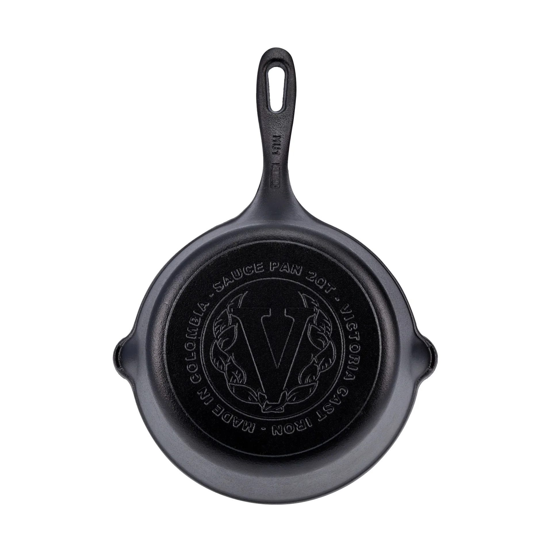Victoria cast iron saucepan pre-seasoned, 1.9 L Victoria
