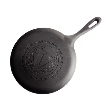 Victoria Comal cast iron frying pan, enamelled - Ø26.6 cm - Victoria