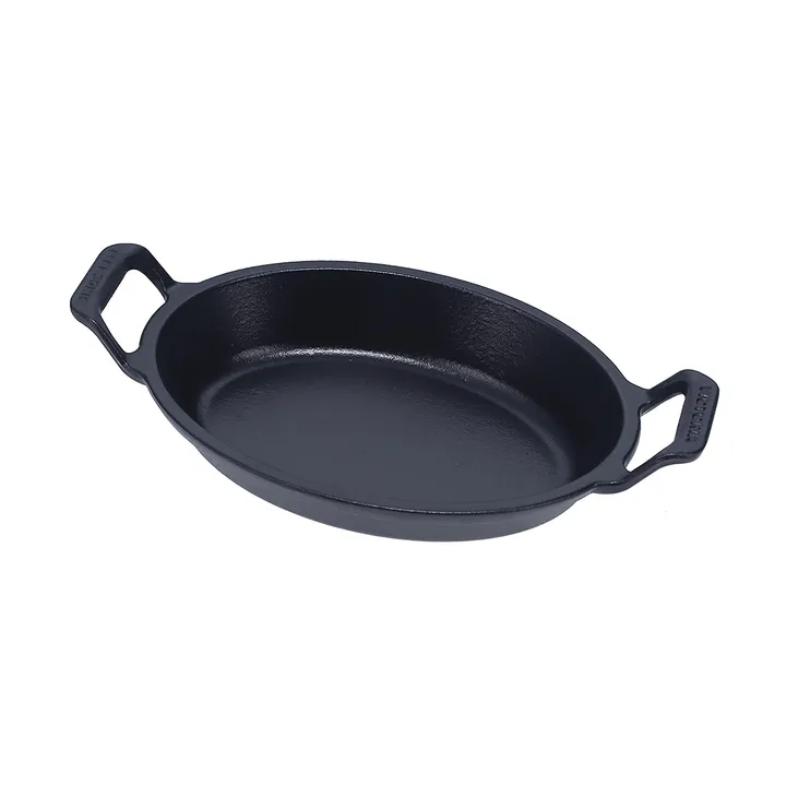 Victoria oval cast iron casserole, pre-seasoned - 27.1x15.5 cm - Victoria