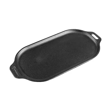 Victoria oval griddle enameled - 34.3x16.4 cm - Victoria