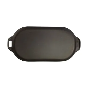 Victoria oval griddle enameled - 34.3x16.4 cm - Victoria