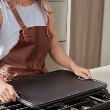 Victoria rectangular griddle enameled - 50x35 cm - Victoria