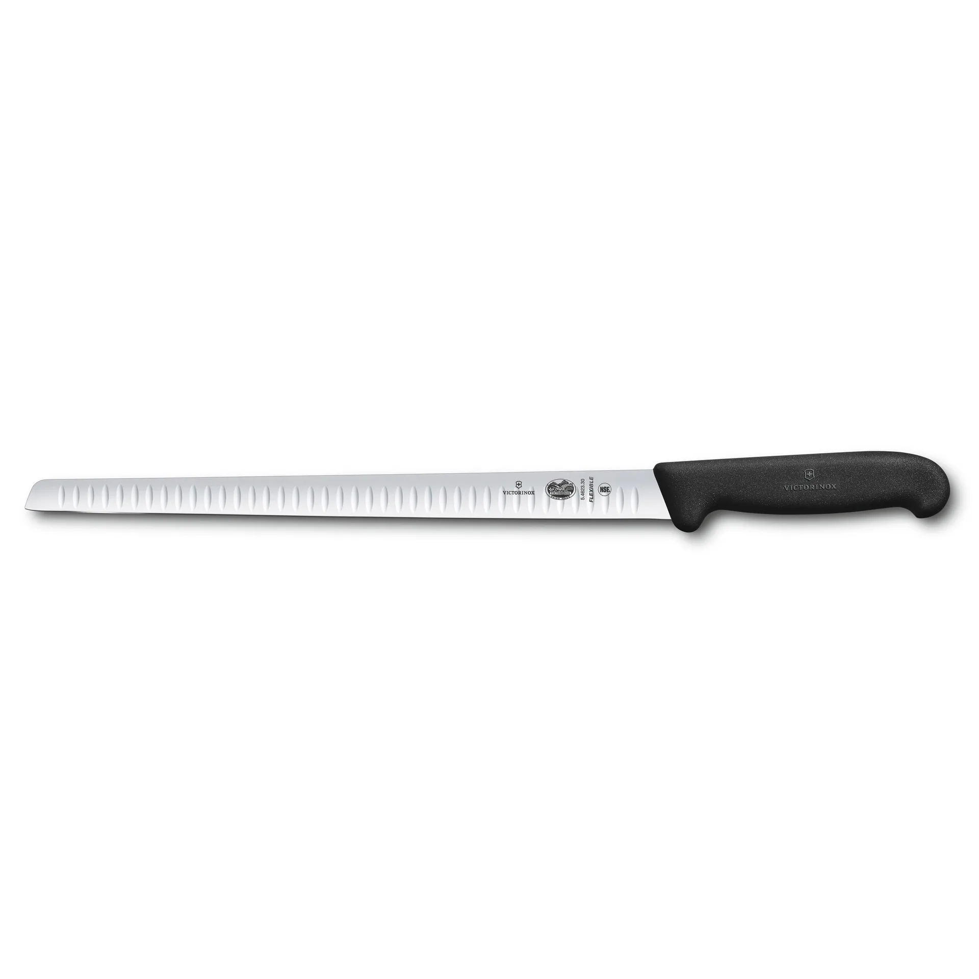 Fibrox salmon knife serrated 30 cm, Stainless steel Victorinox