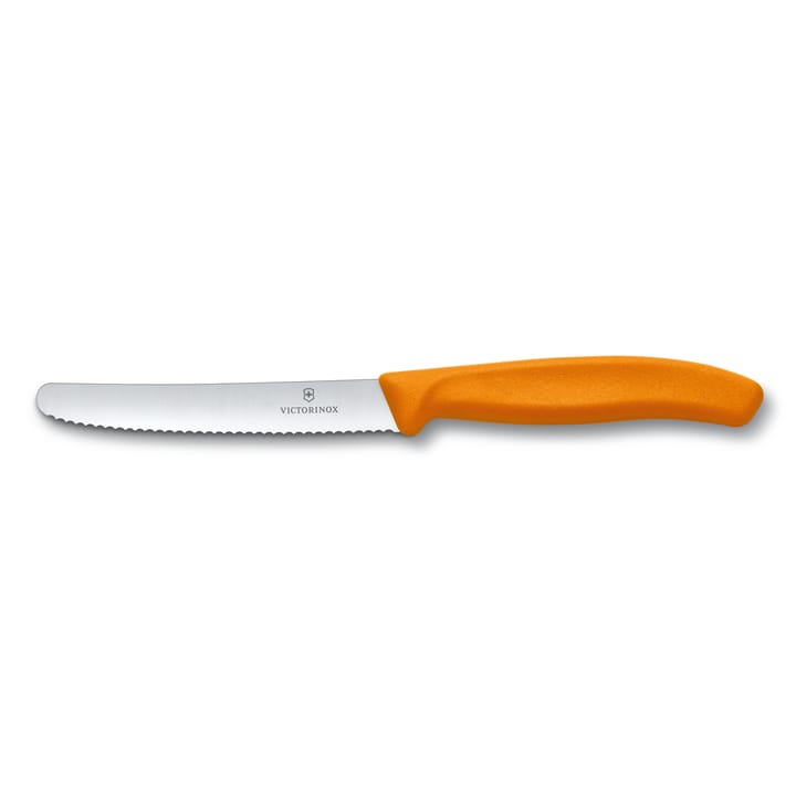 Swiss Classic tomato knife 11 cm, Orange Victorinox