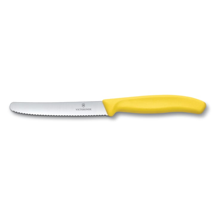 Swiss Classic tomato knife 11 cm, Yellow Victorinox