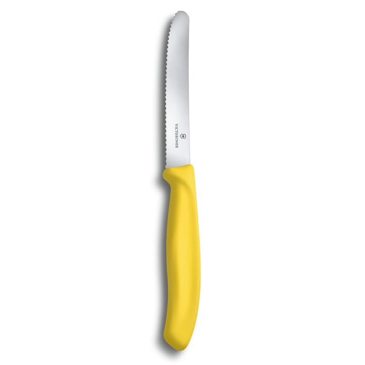 Swiss Classic tomato knife 11 cm, Yellow Victorinox