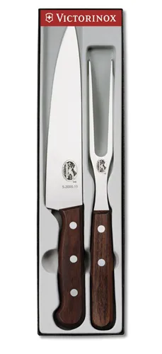 Victorinox carving set 2 pieces, Rosewood Victorinox