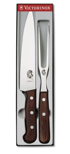 Victorinox carving set 2 pieces - Rosewood - Victorinox