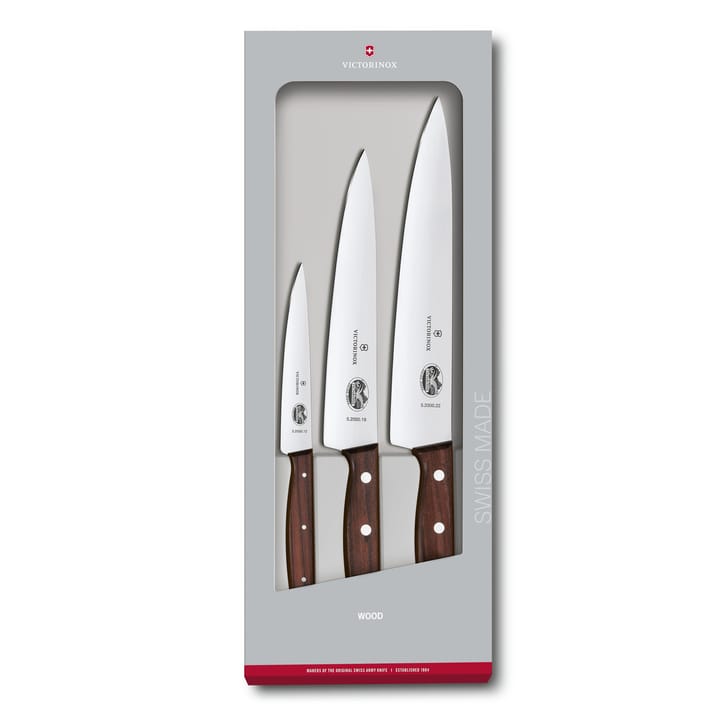 Victorinox knife set 3 pieces - Pine - Victorinox