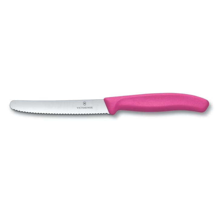 Victorinox serrated tomato knife 11 cm - Pink - Victorinox