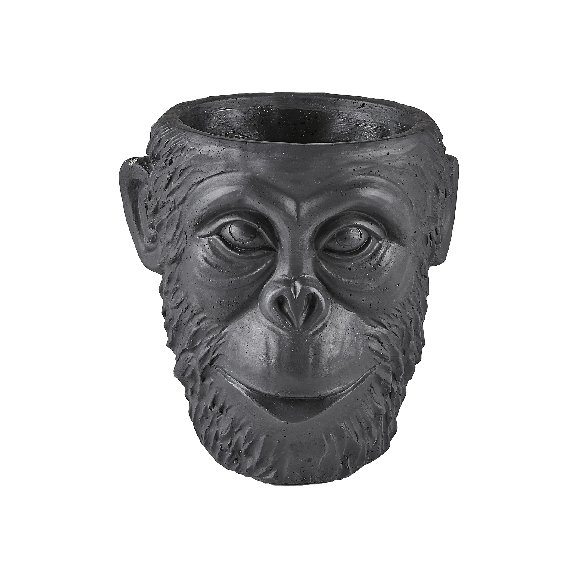 Calbe outer pot Gorilla, Black Villa Collection