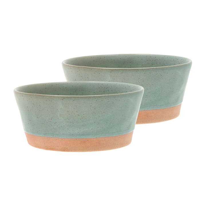 Evig bowl Ø15 cm 2-pack, Green Villa Collection