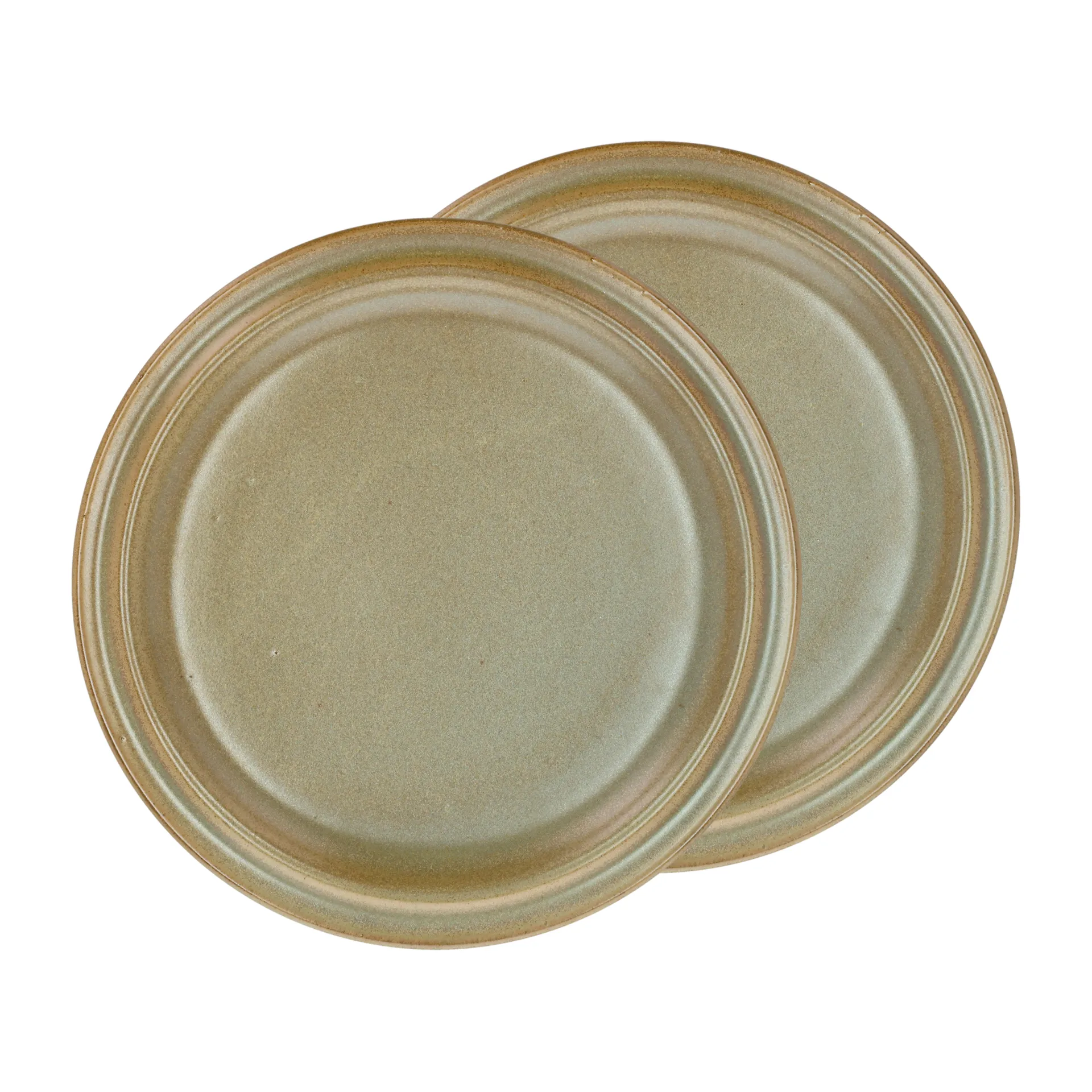 Evig lunch plate Ø20 cm 2-pack, Brown Villa Collection