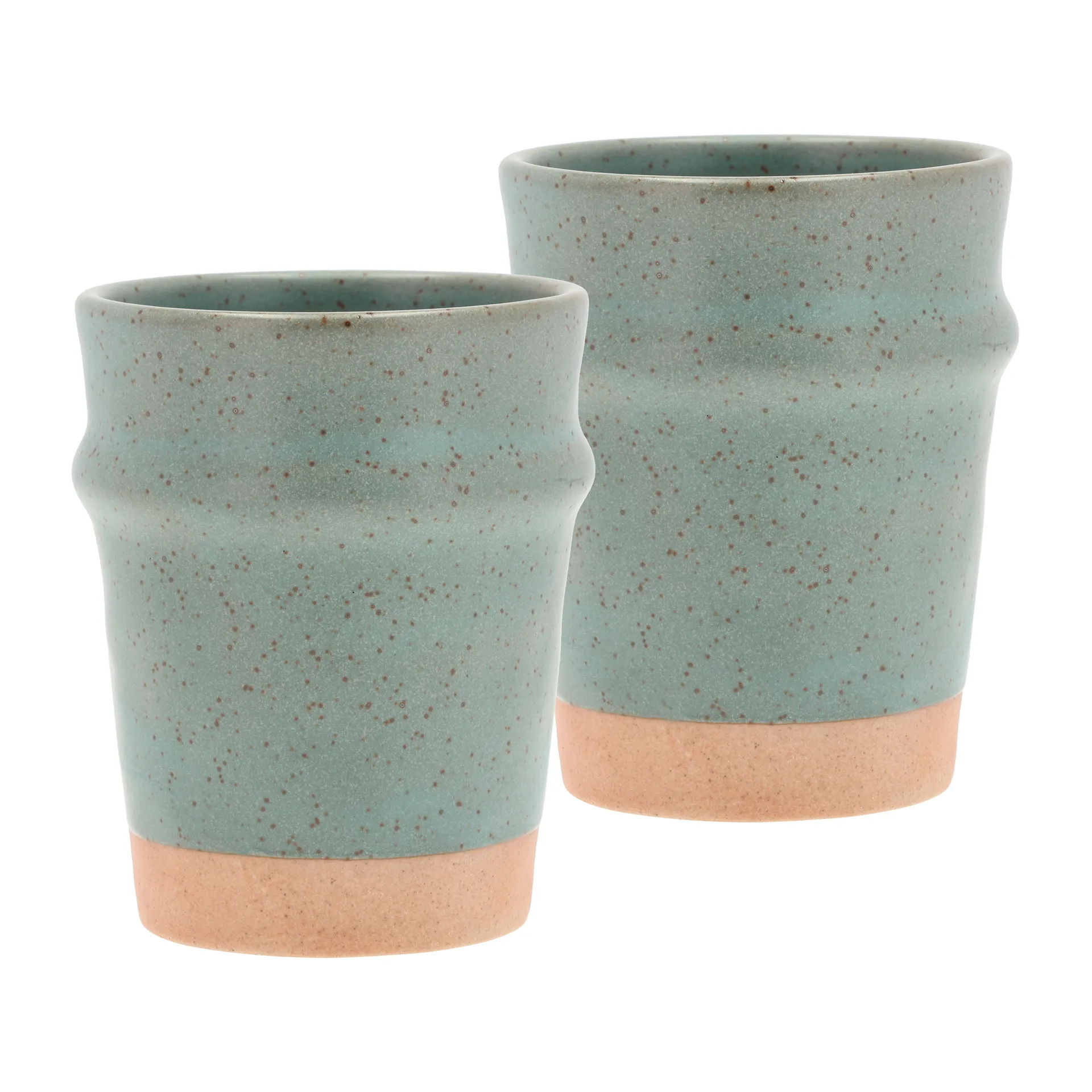 Evig mug 35 cl 2-pack, Green Villa Collection