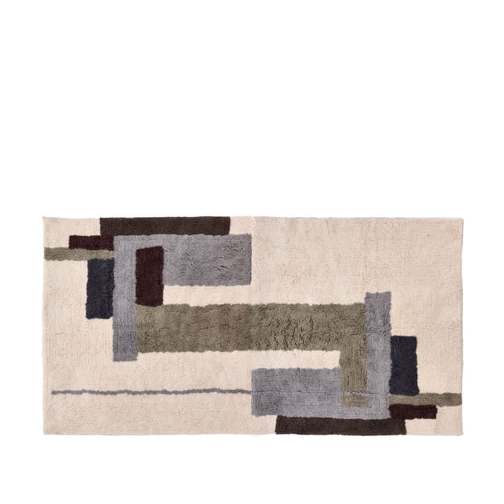 Laerk rug, grey/offwhite - 200x300 cm Villa Collection