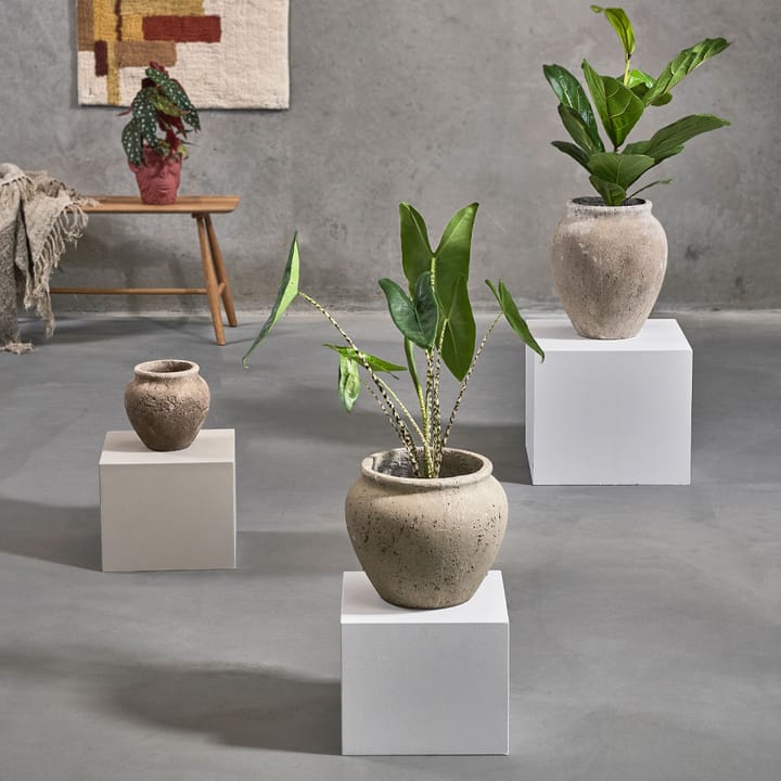 Loev flower pot, grey - large Ø30.5 cm Villa Collection