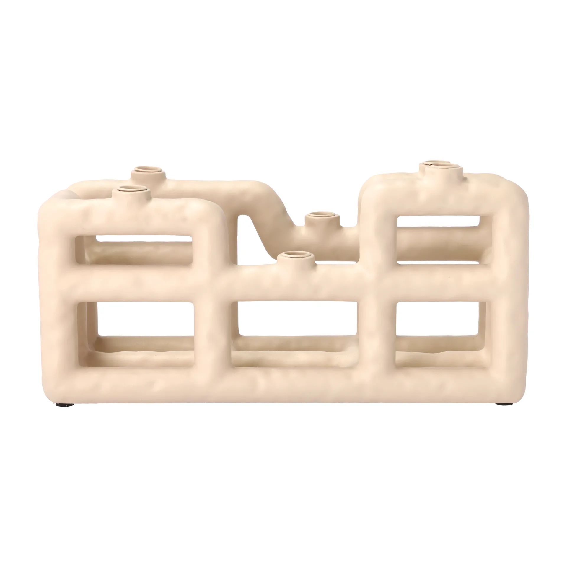 Lyng candlestick 6 candles, Sand Villa Collection