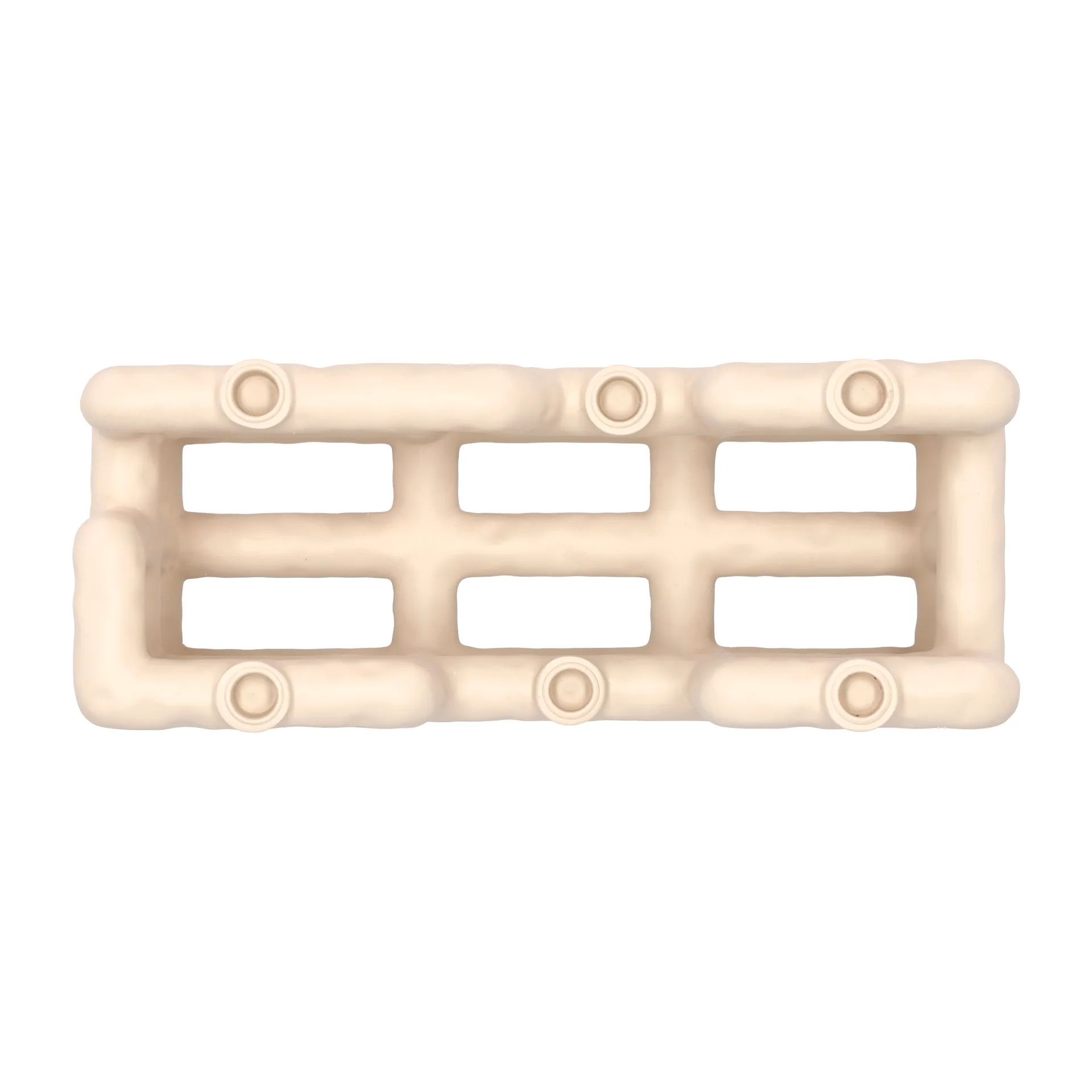 Lyng candlestick 6 candles, Sand Villa Collection