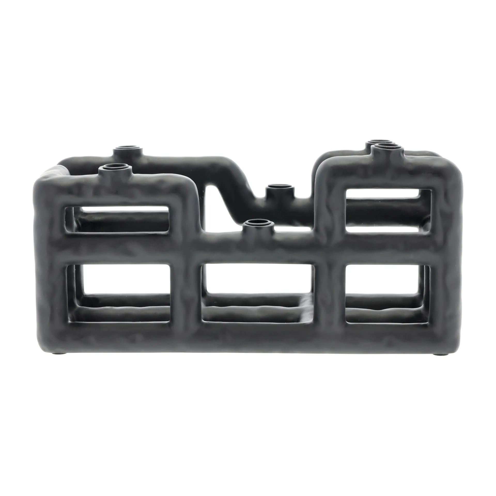 Lyst candlestick 6 candles, Black Villa Collection