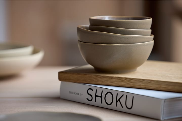 Shoku bowl Ø12.5 cm, Warm Brown Villa Collection