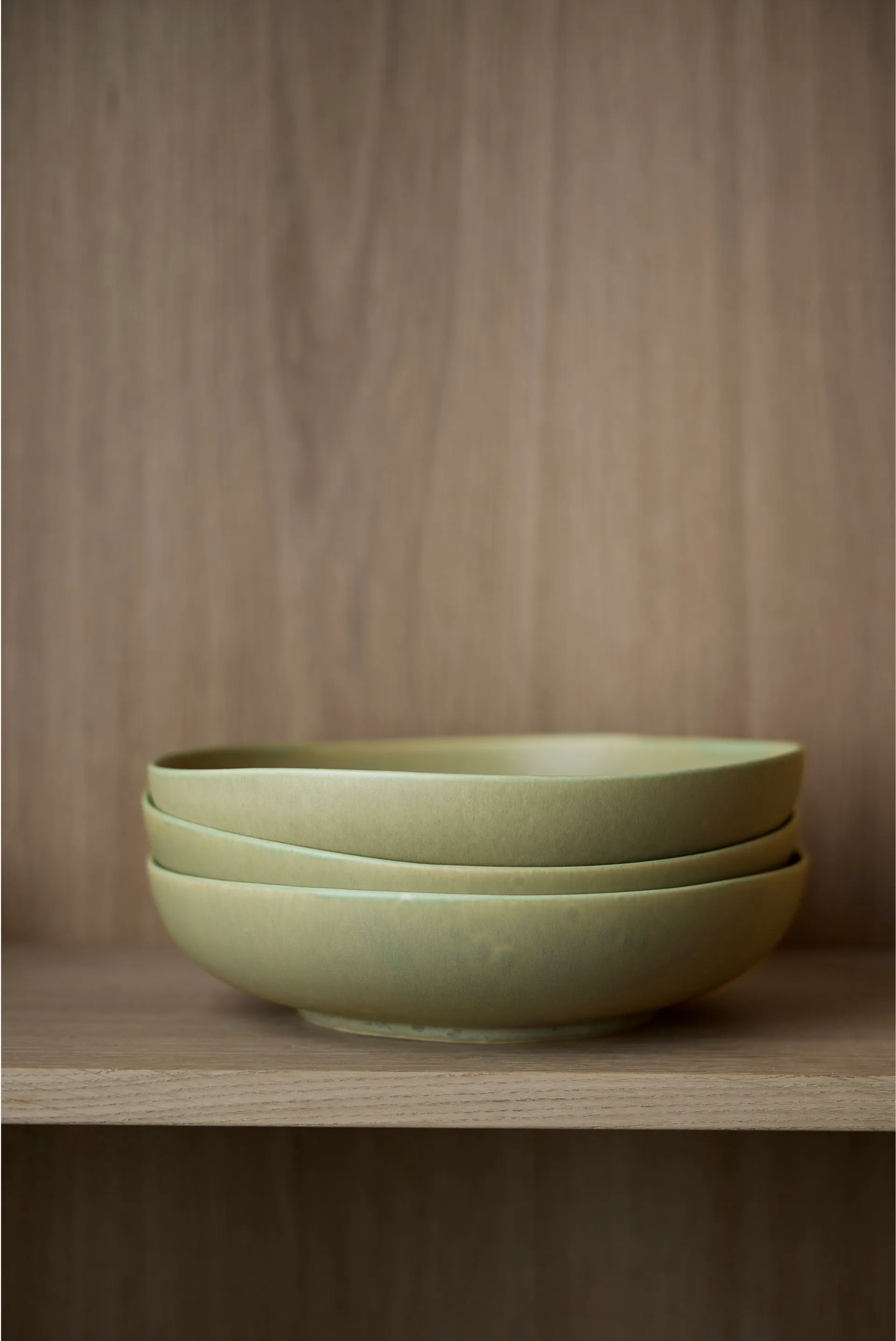 Shoku bowl Ø23 cm, Pure Green Villa Collection