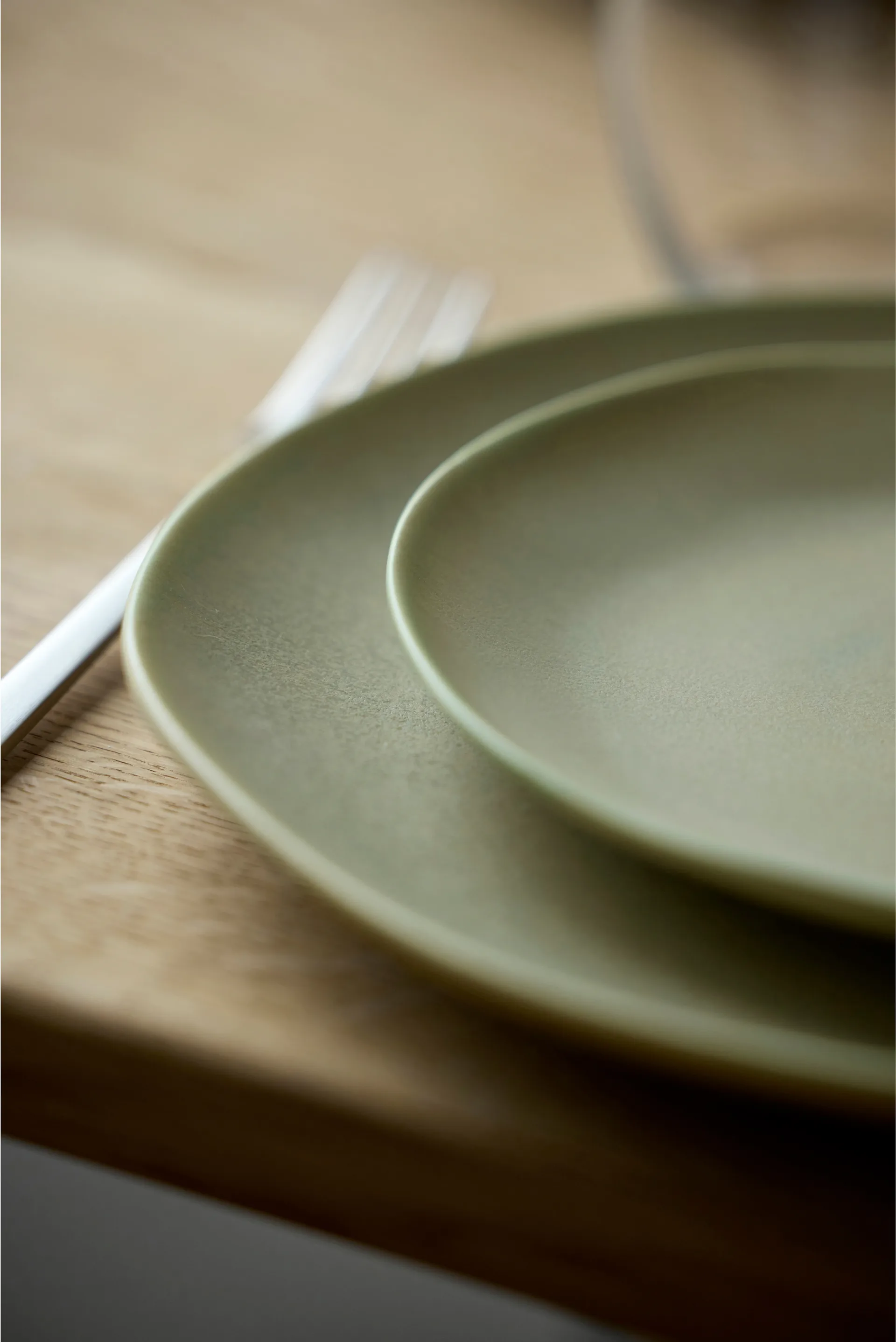 Shoku plate Ø20 cm, Pure Green Villa Collection