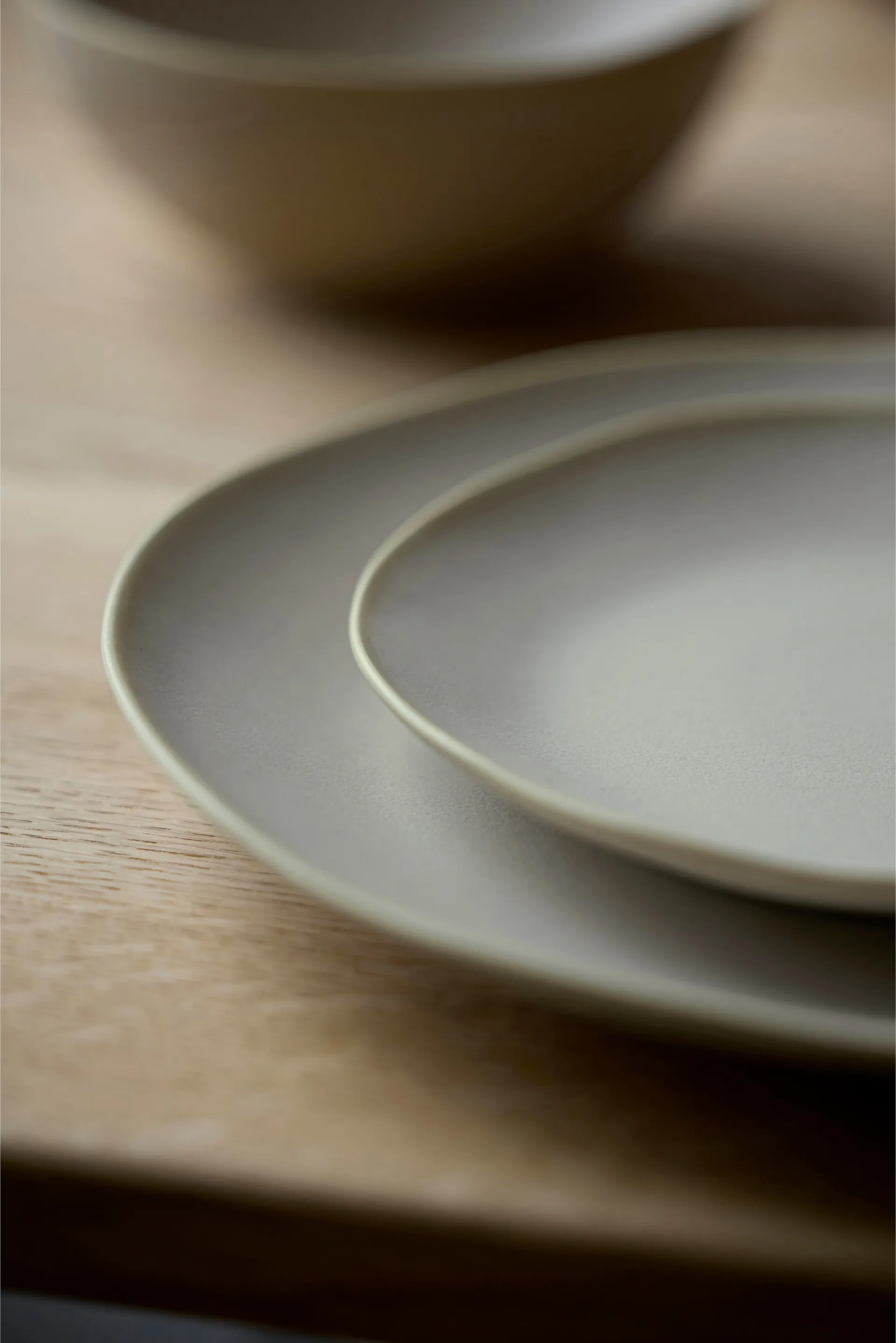 Shoku plate Ø20 cm, Warm Brown Villa Collection