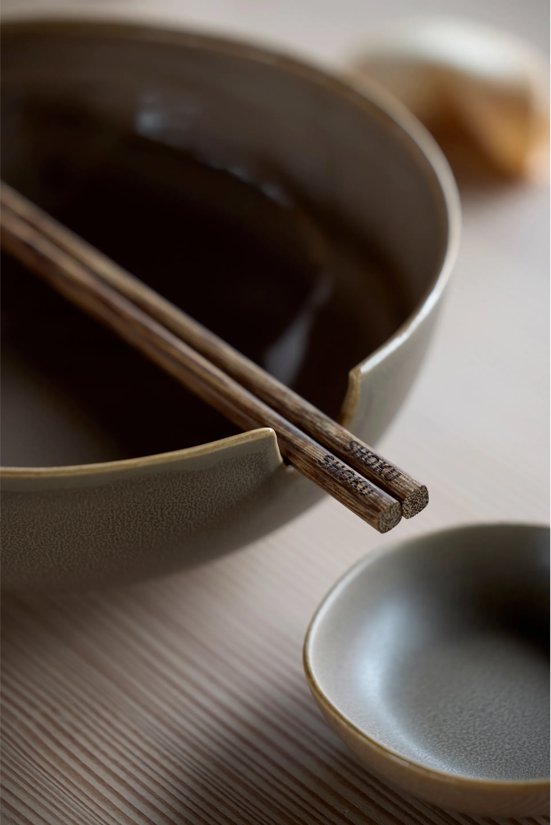 Shoku ramen bowl Ø18.5 cm, Warm Brown Villa Collection