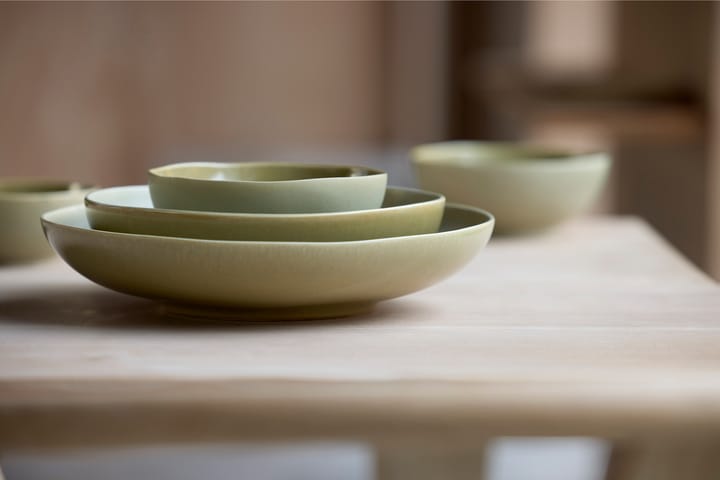 Shoku salad bowl Ø28 cm, Pure Green Villa Collection