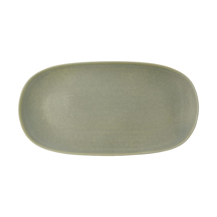 Shoku serving plate 18x34 cm - Pure Green - Villa Collection