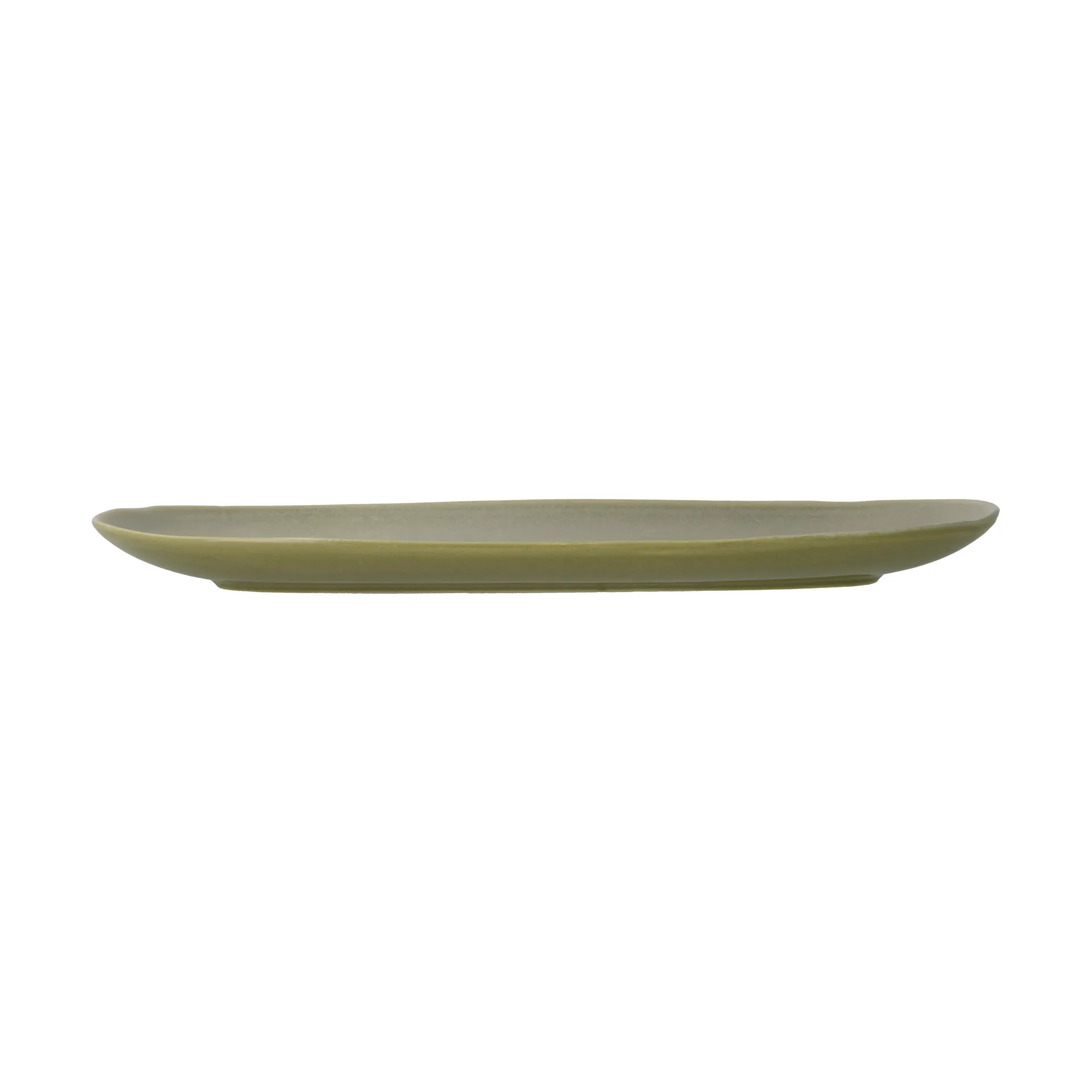 Shoku serving plate 18x34 cm, Pure Green Villa Collection