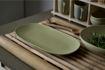 Shoku serving plate 18x34 cm - Pure Green - Villa Collection
