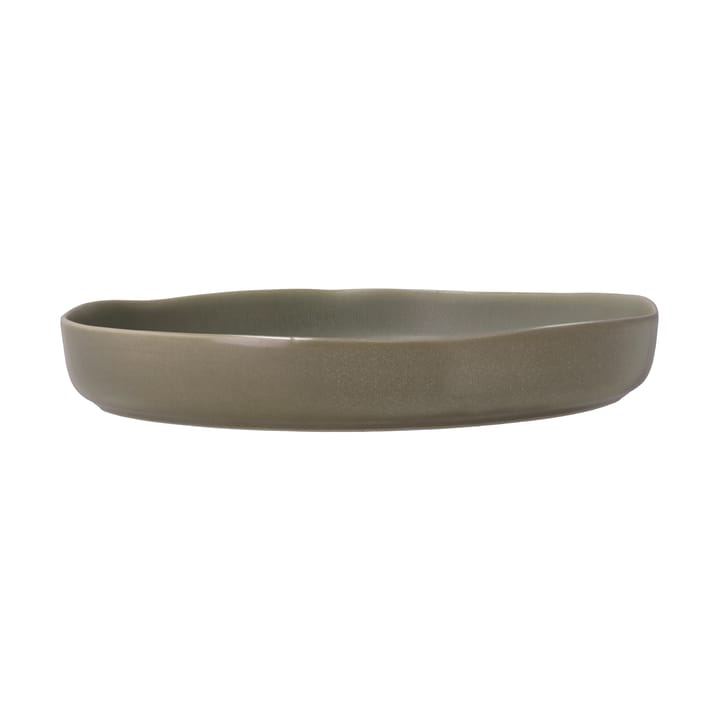 Shoku serving platter Ø28 cm - Warm Brown - Villa Collection