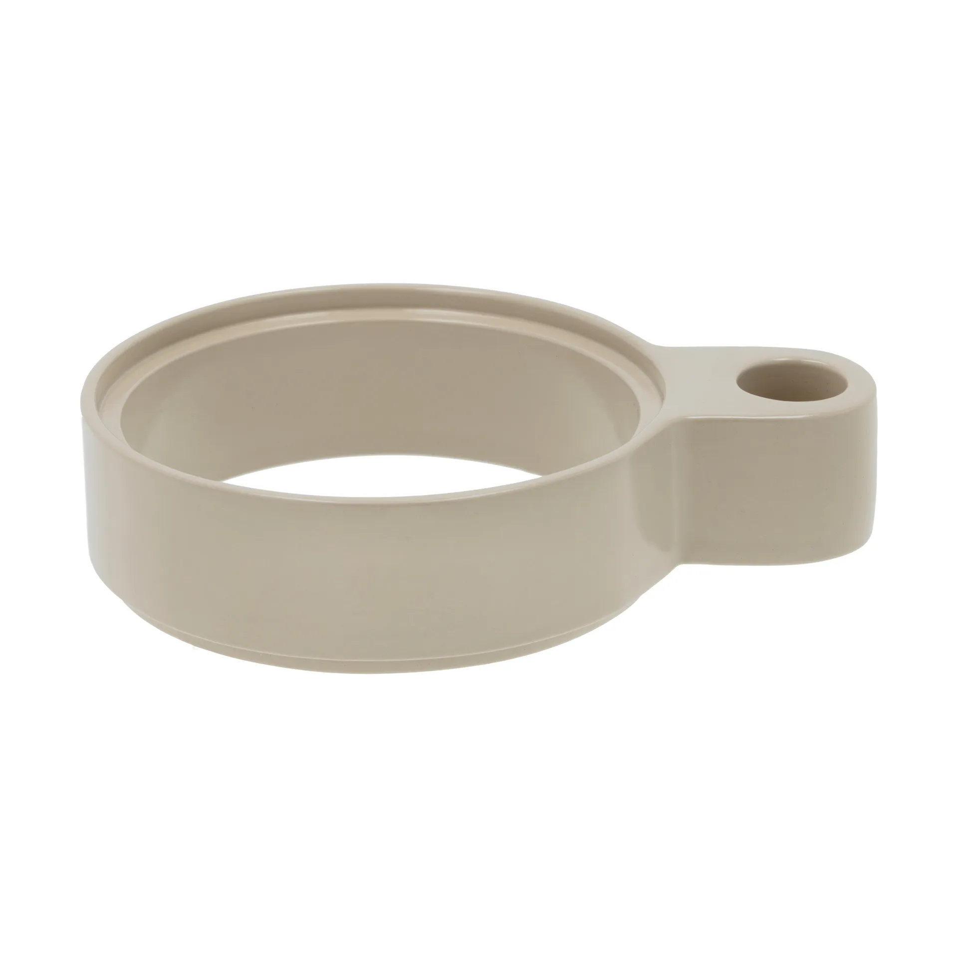 Styles candle holder 3.6x16 cm, Sand aluminum Villa Collection