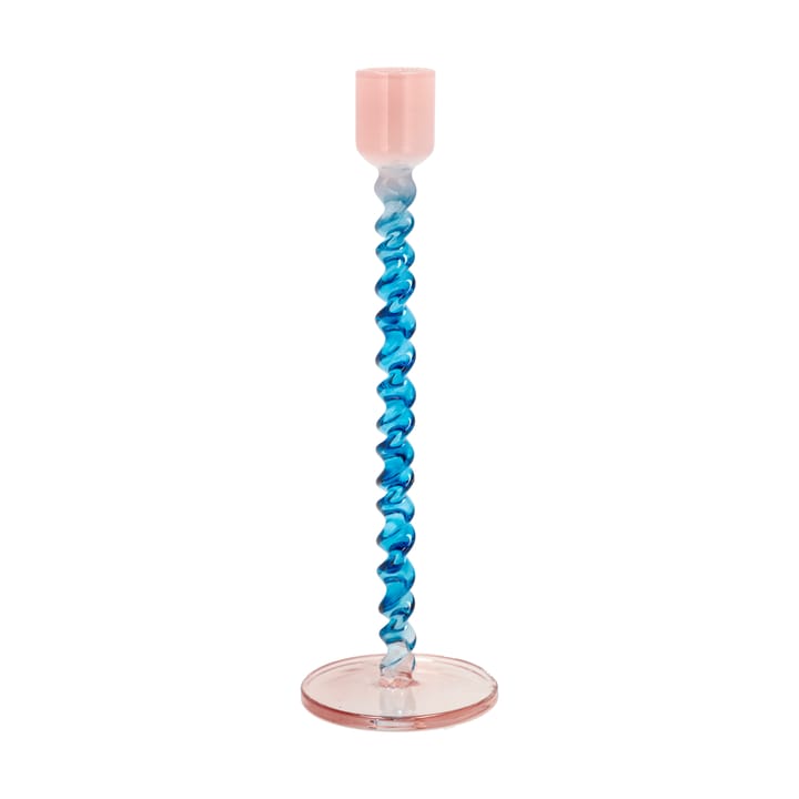 Styles candlestick 20,3 cm, Blue-pink Villa Collection