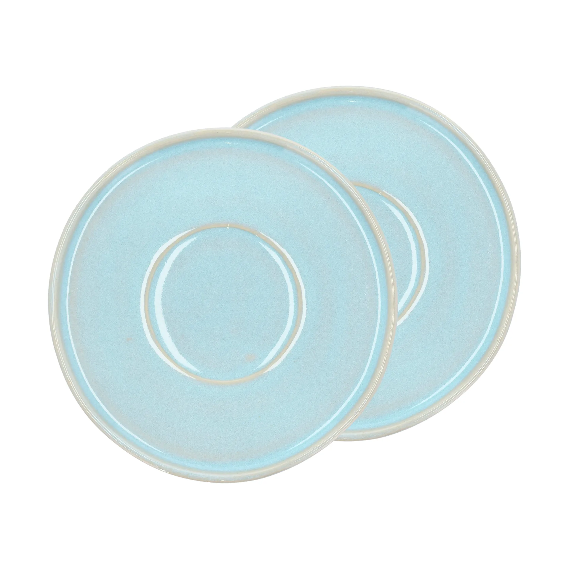 Styles tea saucer Ø13 cm 2-pack, Light blue Villa Collection
