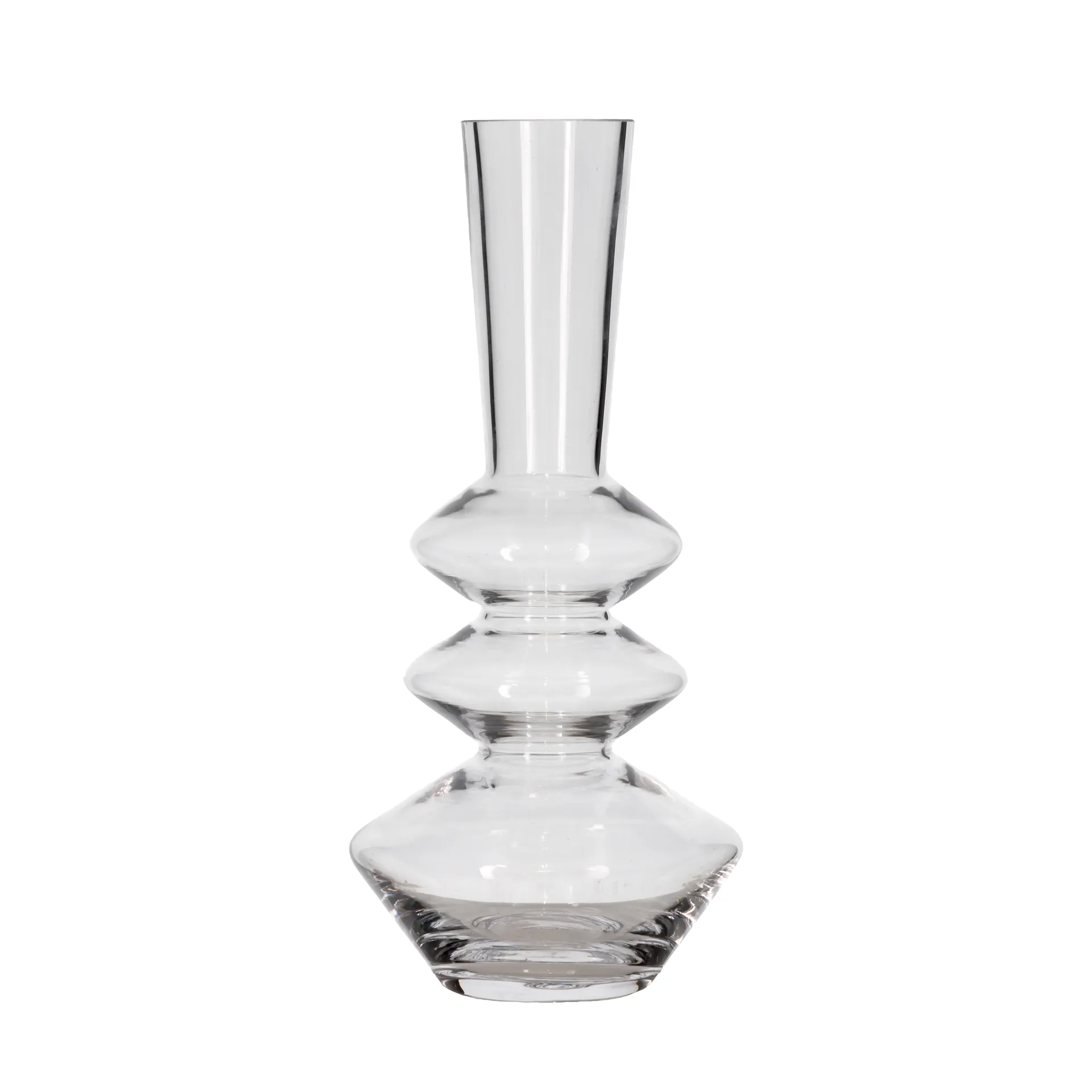 Trio vase Ø14 cm, Clear Villa Collection