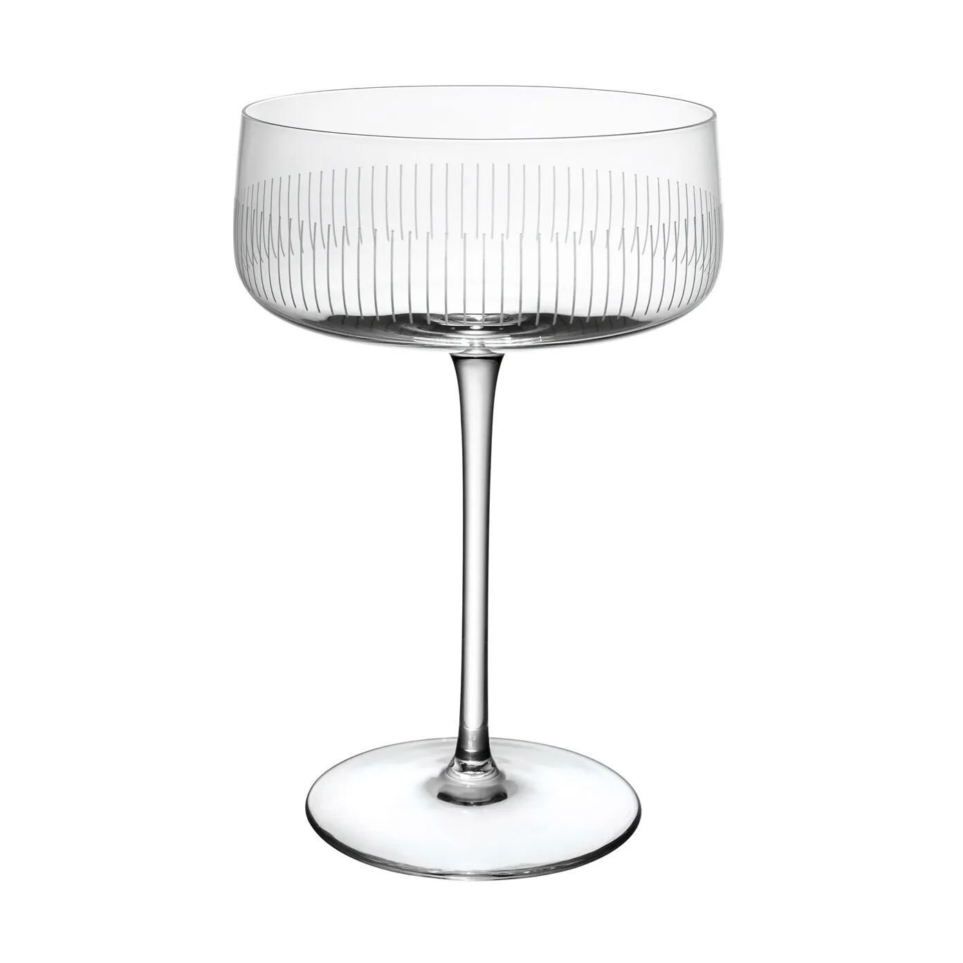 Afina champagne coupe glass, Transparent, 12 cl, 4-pack Villeroy & Boch
